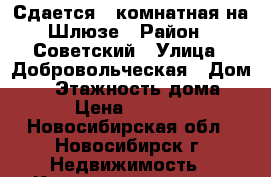 Сдается 1-комнатная на Шлюзе › Район ­ Советский › Улица ­ Добровольческая › Дом ­ 2 › Этажность дома ­ 9 › Цена ­ 13 000 - Новосибирская обл., Новосибирск г. Недвижимость » Квартиры аренда   